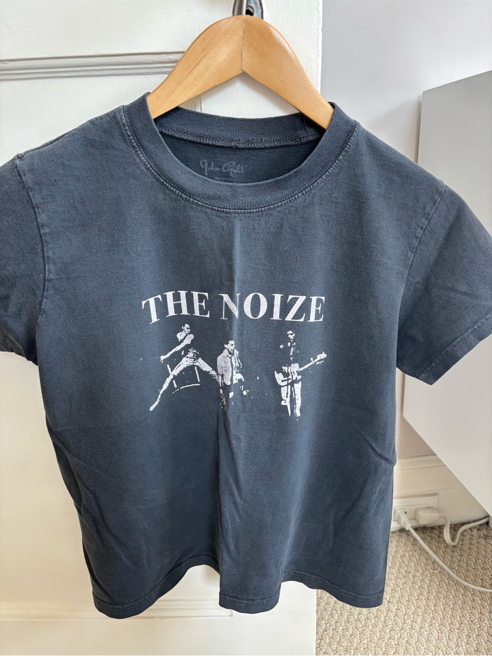 Brandy Melville Black "The Noize" Graphic Tee